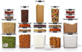 Rubbermaid Brilliance BPA-Free Airtight Food Storage Containers with Lids Set of 20 with Scoops Perfect for Kitchen and Pantry Organization by Rubbermaid