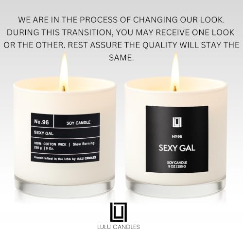 Lulu Candles | Sexy Gal | Luxury Scented Soy Jar Candle | Hand Poured in The USA | Highly Scented & Long Lasting (9 Oz.) - Image 3
