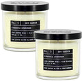 Lulu Candles | Pineapple Evergreen | Luxury Scented Soy Jar Candle | Hand Poured in The USA | Highly Scented & Long Lasting- 6 Oz. 2 Pack by LULUCANDLES
