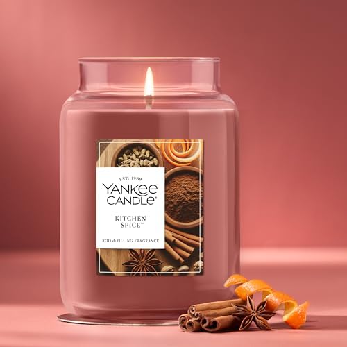 Yankee Candle Kitchen Spice Scented Candle, 22oz Large Jar - Image 4