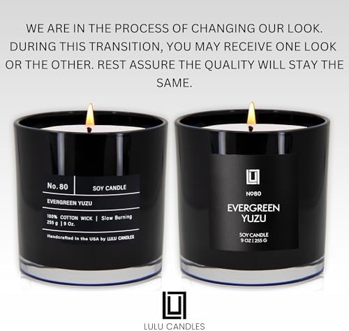 Lulu Candles | Evergreen Yuzu | Luxury Scented Soy Jar Candle | Hand Poured in The USA | Highly Scented & Long Lasting (9 Oz.) - Image 3