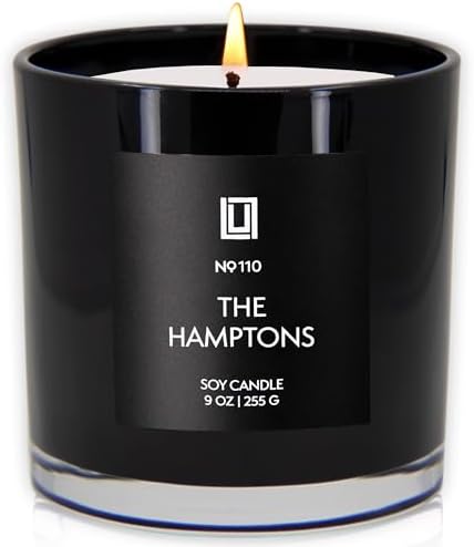 Lulu Candles | The Hamptons - Fresh Citrus & Ocean Mist | Luxury Scented Soy Jar Candle | Hand Poured in The USA | Highly Scented & Long Lasting (9 Oz.) - Image 2
