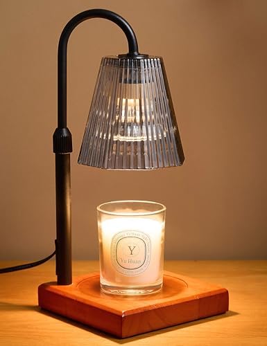Candle Warmer Lamp Smoked Gray,Home Decor,Brithday Gifts for Women by Unknown