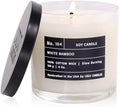 Lulu Candles | White Bamboo | Luxury Scented Soy Jar Candle | Hand Poured in The USA | Highly Scented & Long Lasting (6 Oz.) by LULUCANDLES