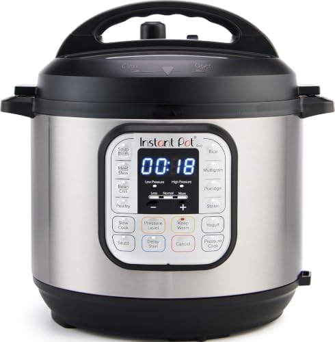 Instant Pot Duo 6 Qt 7-in-1 Electric Pressure Cooker, Stainless Steel by InstantPot