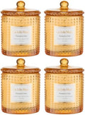 LA JOLIE MUSE Pumpkin Chai 4-Pack Scented Candles for Home, Natural Soy 55H by LaJol%C3%ADeMuse