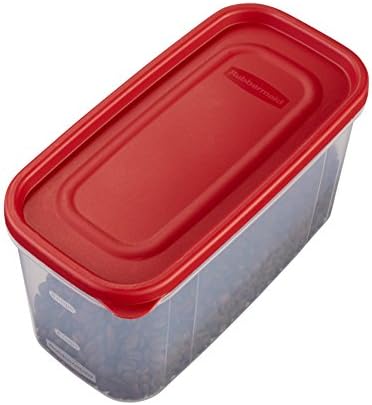 Rubbermaid Modular Food Storage Container, 10 Cup, Racer Red 1776471 (Pack of 4) - Image 5