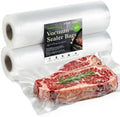 Kitchen Essentials, Vacuum Sealer Bags Rolls, 8in x 20ft, 2 Pack by xinbaolong