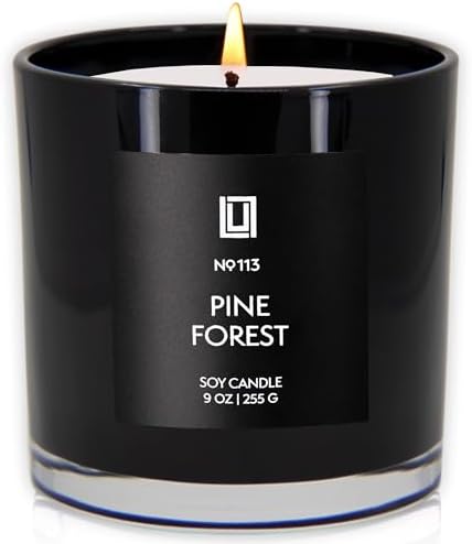 Lulu Candles Pine Forest Scented Soy Jar Candle, 9 Oz. - Image 2