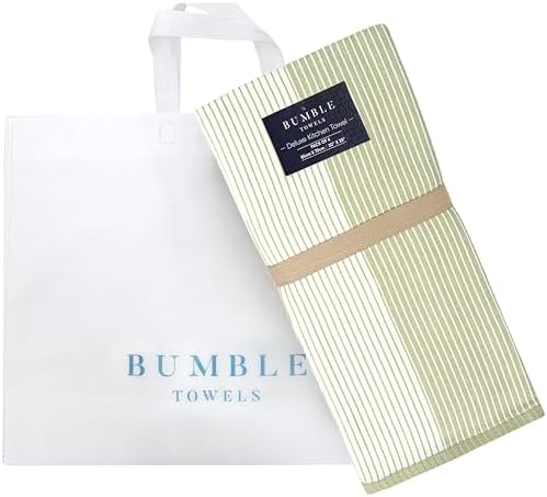 Premium Kitchen Towels 6 Pack 100% Cotton, 20"x28" Dish Towels - Sage - Image 6