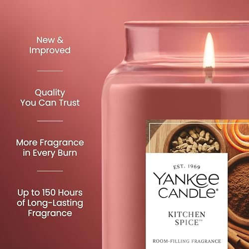 Yankee Candle Kitchen Spice Scented Candle, 22oz Large Jar - Image 3