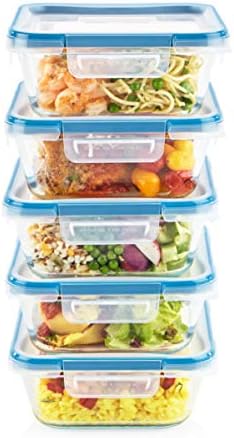 Snapware Glass Total Solutions (5-Pack, 4 Cup) Food Storage Containers Set - Image 4