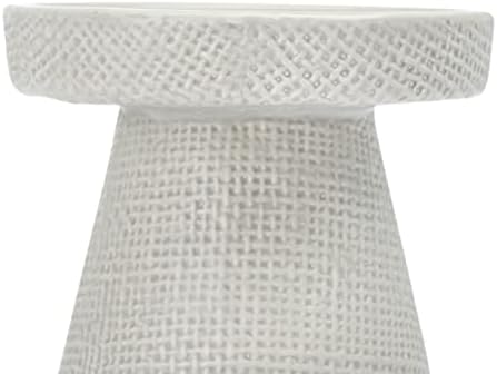Main + Mesa Stoneware Pillar & Taper Candle Holders, Set of 2 - Image 6