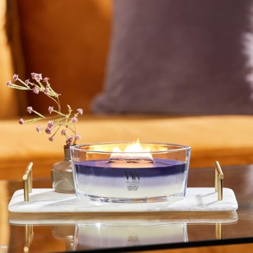 WoodWick Evening Luxe Tri-Scented Candle, Crackling Wick, 16oz - Image 2