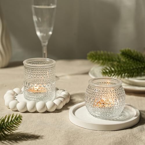 36 Pack Votive Candle Holders, Clear Candle Holder for Wedding Fall Decor - Image 2