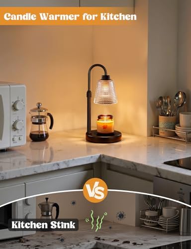 Innqoo Candle Warmer Lamp with Timer Home Decor Birthday Gifts for Women - Image 5