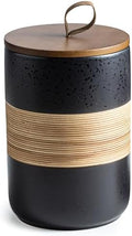 Miamolo Large Coffee Container with Lid Ceramic Coffee Canister for Kitchen by Miamolo
