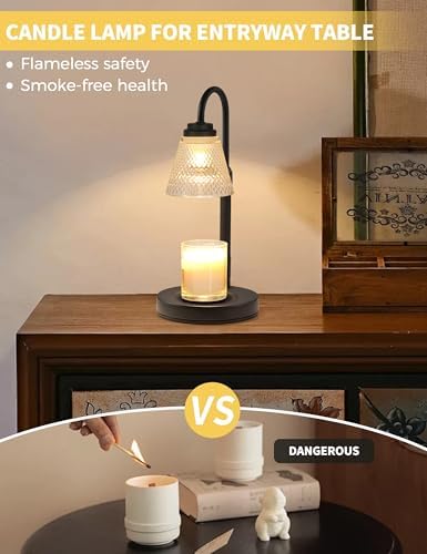 Candle Warmer Lamp with Timer Home Decor Birthday Gifts for Women Mom Her - Image 2