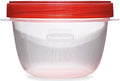 Rubbermaid TakeAlongs Twist & Seal, Twist Top Food Storage Containers, 2 Cup, 3 Pack by Rubbermaid