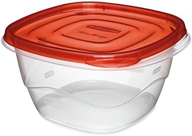 Rubbermaid TakeAlongs Deep Square Food Storage Containers, 5.3 Cup, 2 Count - Image 2
