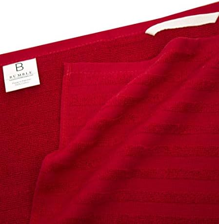 Premium Kitchen Towels 6 Pack 100% Cotton 20"x28" Dish Towels Red Striped - Image 5