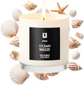 Lulu Candles | Ocean Breeze | Luxury Scented Soy Jar Candle | Hand Poured in The USA | Highly Scented & Long Lasting (9 Oz.) by LULUCANDLES