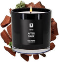 Lulu Candles | After Dark - Teak & Mahogany | Luxury Scented Soy Jar Candle | Hand Poured in The USA | Highly Scented Candles for Home Fragrance & Decor (9 Oz.) by LULUCANDLES
