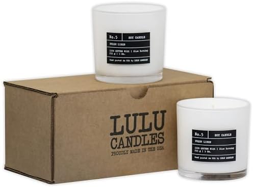 Lulu Candles | White Jasmine & Green Tea | Luxury Scented Soy Jar Candle | Hand Poured in The USA | Highly Scented & Long Lasting (9 Oz. 2 Pack) - Image 6