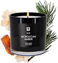 Lulu Candles Moroccan Amber Luxury Scented Soy Jar Candle, 9 Oz. by LULUCANDLES