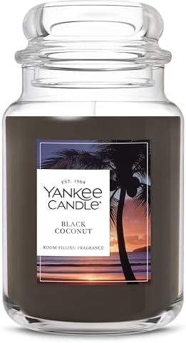 Yankee Candle Black Coconut Scented Candle, 22oz Large Jar by YankeeCandle