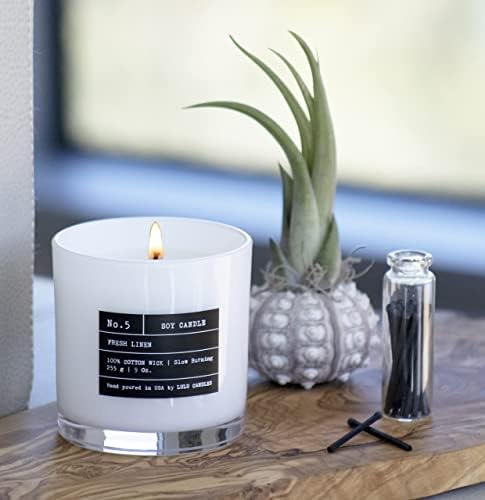 Lulu Candles | White Jasmine & Green Tea | Luxury Scented Soy Jar Candle | Hand Poured in The USA | Highly Scented & Long Lasting (9 Oz. 2 Pack) - Image 3