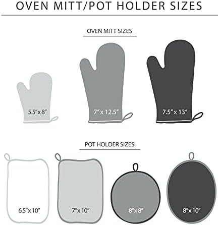 KITCHENAID Ribbed Soft Silicone Oven Mitt 2-Pack Set, 7.5"x13", Orange Sorbet - Image 6