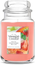 Yankee Candle White Strawberry Bellini Scented Candle, 22oz Large Jar by YankeeCandle