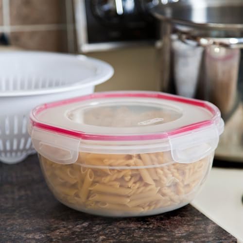 Sterilite Ultra-Seal Bowl, Large Airtight Food Storage, 4.7 Qt, 16-Pack - Image 6