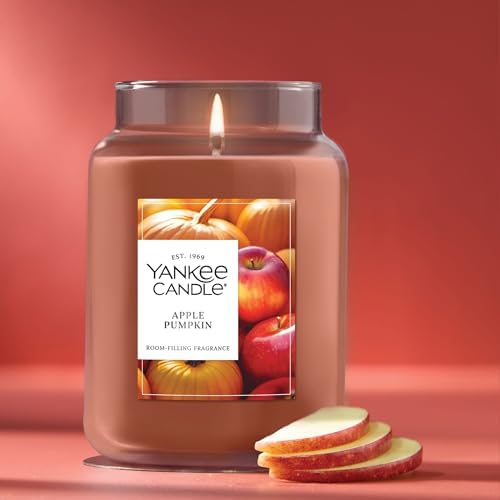 Yankee Candle Apple Pumpkin Scented Candle, 22oz Large Jar (Pack of 4) - Image 4