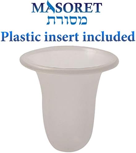 Nickel Havdalah Set with Jerusalem Theme – Set 4 Parts, Kiddush Cup, Havdalah Candle Holder, Besamim Spices Holder and Plate - Image 4