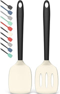Coukre 2 Pack Silicone Spatula Set, High Heat Resistant, BPA Free Kitchen by Coukre