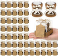 Nuanchu 48 Set Funeral Memorial Candles Holders Funeral Keepsakes, Angel by Nuanchu