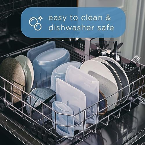 Stasher Premium Silicone Reusable Food Storage Sandwich Bag, Lime, Microwave, Sous Vide, Dishwasher, Oven and Freezer Safe, BPA Free, Leak-free, Eco-friendly, 28 Oz (Pack of 2) - Image 3