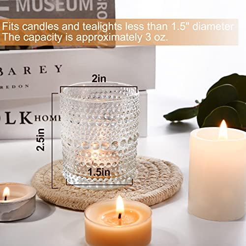 72 Pack Votive Candle Holders, Tea Light Candle Holders for Centerpieces - Image 3