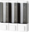 Shower Soap Dispenser 3-Chamber, Drill Free by YISMAN