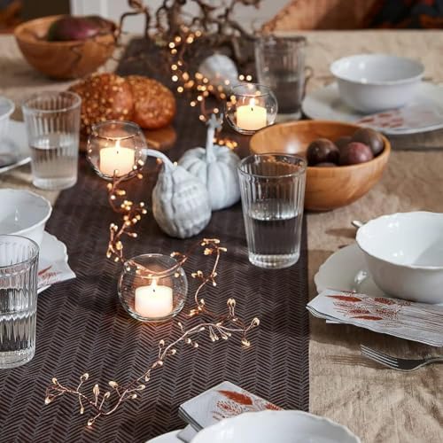 Volens Clear Votive Candle Holders Set of 12, Round Glass Votives 2''×2'' - Image 5