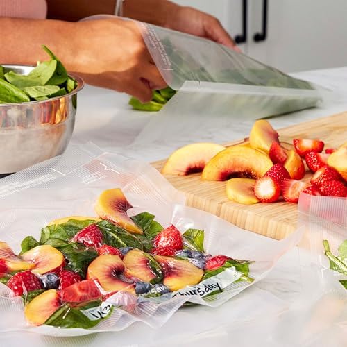 FoodSaver Custom Fit Vacuum Sealer Rolls, Airtight Food Storage and Sous Vide Rolls, BPA-Free, 11 x 16' (Pack of 3) - Image 3