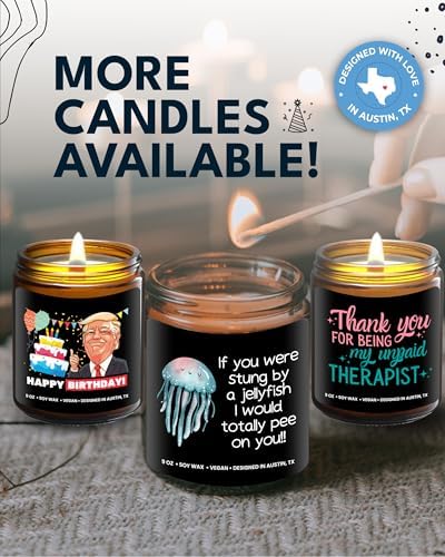 Funny Friendship Candle, If You were Stung by a Jellyfish, Funny Gifts for Friends Adult Humor, Best Friends Gifts for Friend Women Unique, Birthday, Christmas, Gift-Ready - Image 6