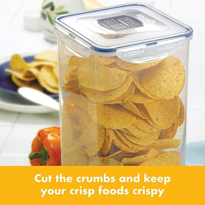 Lock & Lock Airtight Food Storage Container with Lid, 16.9 Cup (Pack of 9) - Image 3