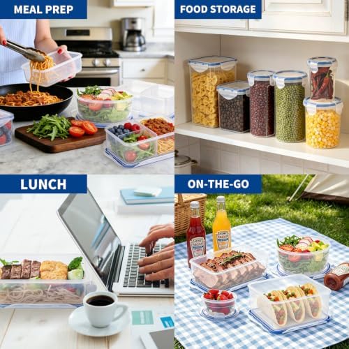 KIGI Small Food Storage Containers, 4 Count (2.1 Cup) - Image 6