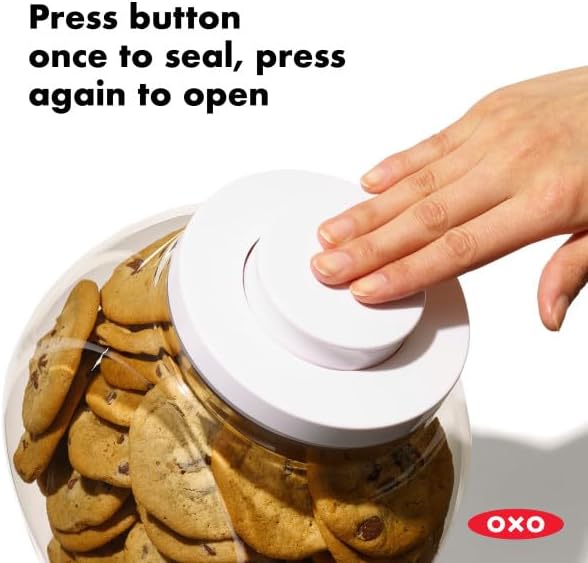 OXO Good Grips 5.0 Qt POP Large Cookie Jar - Airtight Food Storage - Image 3