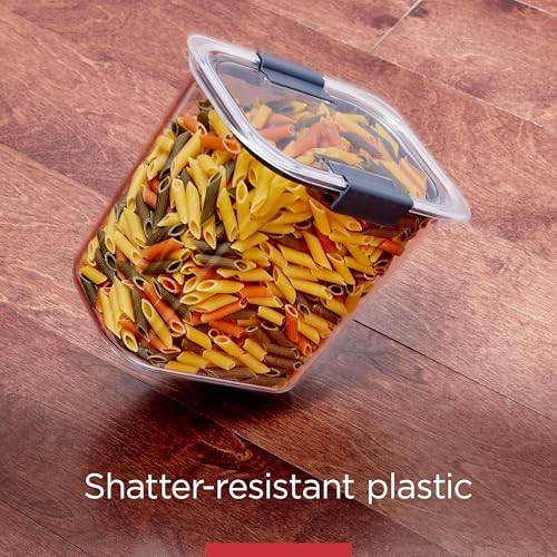 Rubbermaid Brilliance BPA-Free Airtight Food Storage Containers with Lids Set of 20 with Scoops Perfect for Kitchen and Pantry Organization - Image 6