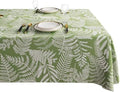 Rectangle Table Cloth,100% Waterproof Tablecloth Oil Proof Spill Proof Vinyl Table Cloth, Wipe Clean Plastic Table Cover for Dining, Camping, Indoor and Outdoor 52" x 70",Green Leaves by Unknown