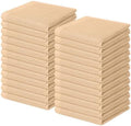 Homaxy 100% Cotton Waffle Weave Kitchen Dish Cloths 24-Pack, Apricot by Homaxy